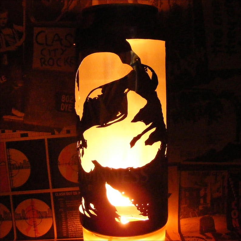 Bono Beer Can Lantern! U2 Pop Art Portrait Guinness Candle Lamp - Unique Gift! image 5