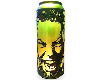 James Hetfield Beer Can Lantern! Metallica Pop Art Tealight Candle Lamp - Unique Gift!