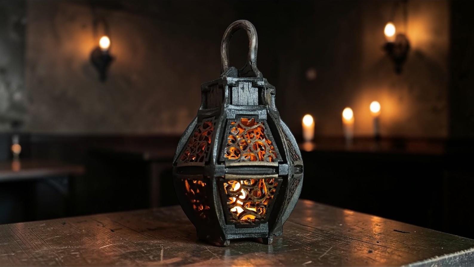 Witchy Lantern Decor