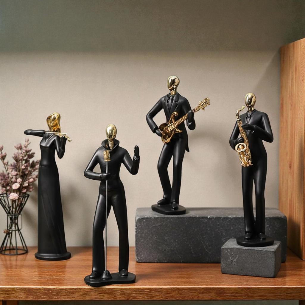 Jazz band figurines - Etsy 日本