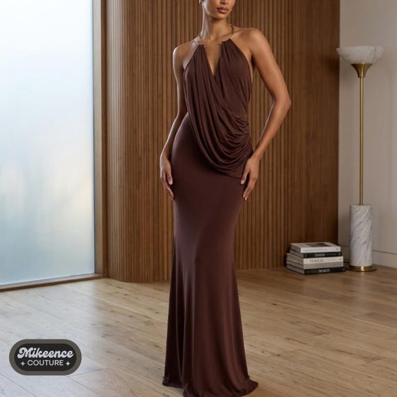 backless ruched maxi dress Bodycon | Halter Outfit | Party Wear Primary color:Baby pink 100% Polyester import_1211 Sparkly Corset Mini Dress