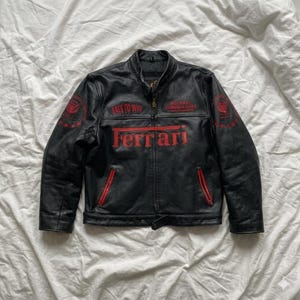 VINTAGE FERRARI RACING team formula 1 tracksuit jacket '70s era