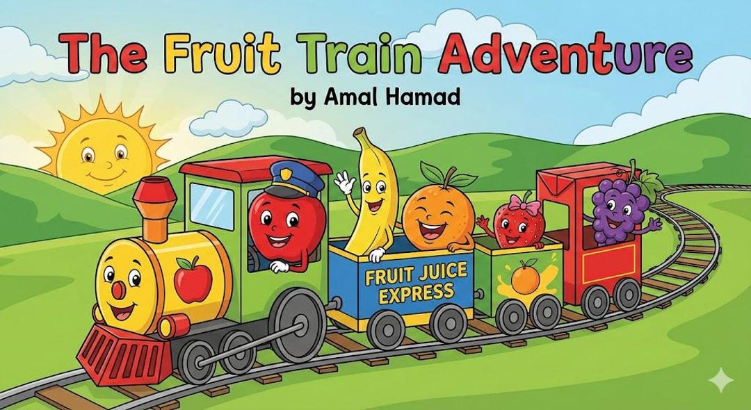 The Fruit Train Adventure – Bilingual English Storybook for Kids (PDF ...