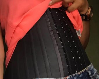 ラテックス製ウエストトレーナーコルセットシェイプウェア