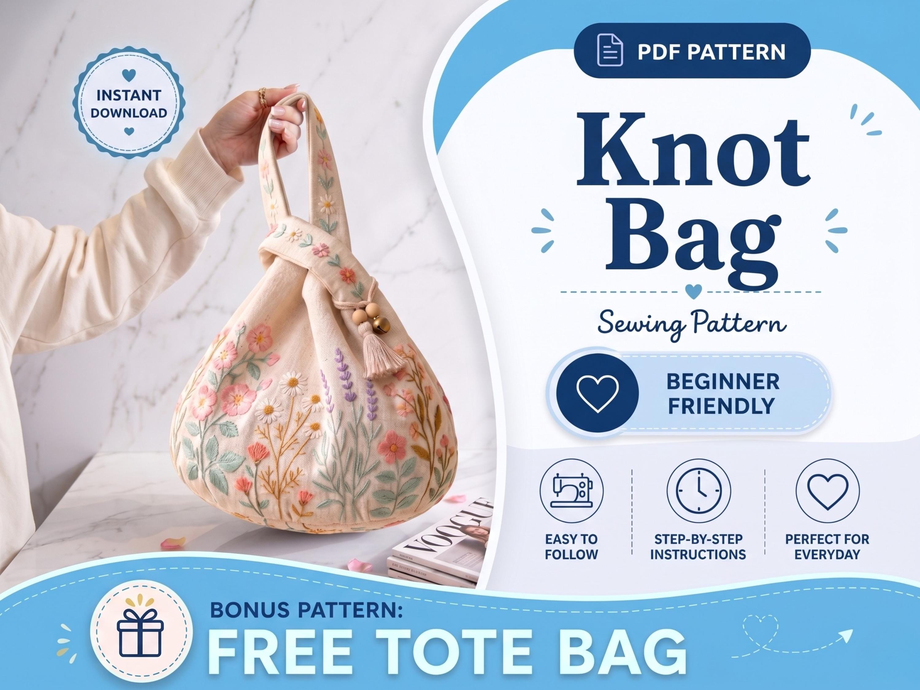 Japanese Sewing Book Bag - Etsy
