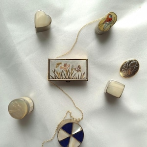 Portapillole vintage e antichi | Mini scatole da collezione | Mini portagioie | Portaanelli
