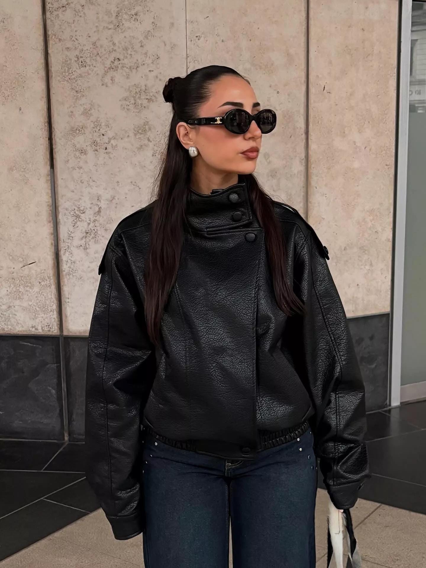 Vintage Gap Leather Jacket - Etsy Canada