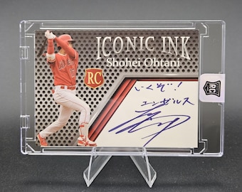 Shohei Ohtani 2018 Rookie Iconic Ink Facsimile Autograph Edition