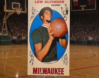Lew Alcindor Rookie 69-70 Topps Tall (Kareem Abdul-Jabbar) Reprint