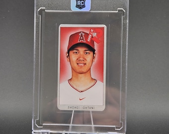Shohei Ohtani Rookie Tobacco Card W/RC Hologram Seal In Magnetic One Touch