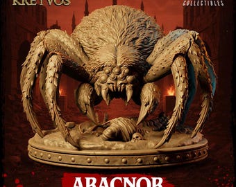Araña gigante, Aracnor. Cuentos de Kreyvos