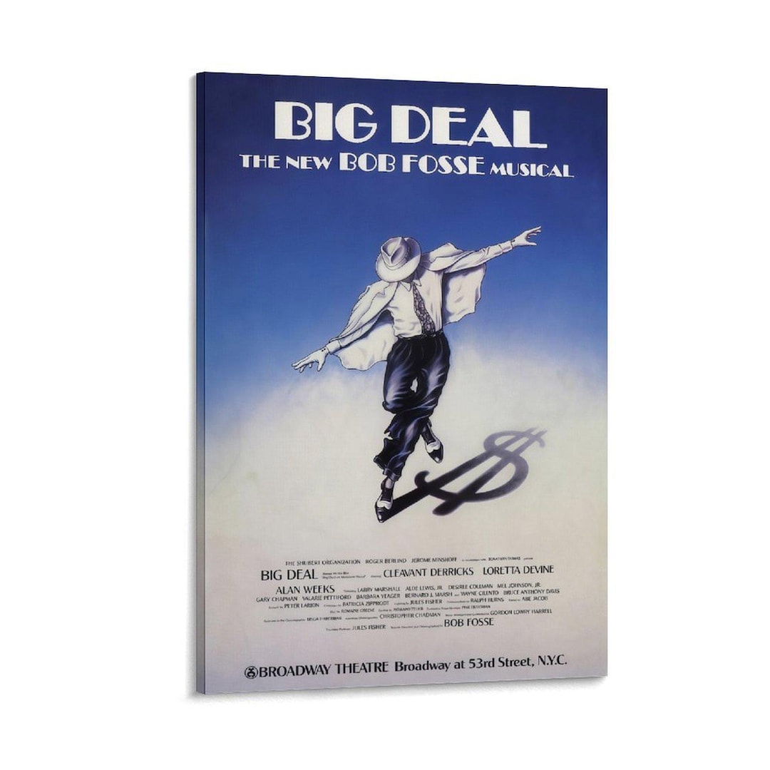 Vintage 1986 Musical Poster Broadway Theatre Collectiblewall Art ...