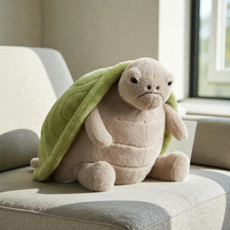 Jellycat Style Timmy Turtle Plush Toy 28cm Soft Stuffed Animal Cuddly ...