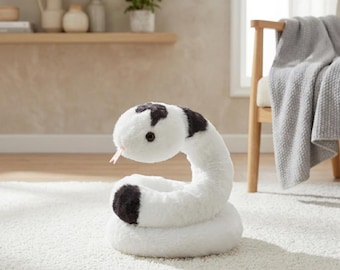 Soft Stuffed Snake Plush Toy: Cuddly Sofa Decor for Fans, Kids, usa, uk, ca