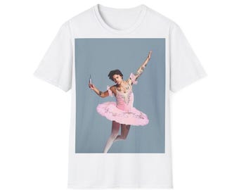 Harry Styles Ballerina T-Shirt, Funny Fan Merch, Viral Design Tee