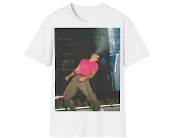 Pink Top Concert Photo T-Shirt | Retro Live Music Tee | Cotton Fan Apparel