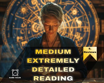Extremely Medium Reading – Deep Personalized Intuitive Energy Insight & Spiritual Guidance Same Hour