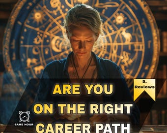 Career Path Tarot Reading, Life Purpose Psychic Reading, Right Job Insight, Career Direction Guidance, Work Path Clarity