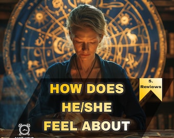 How Does He or She Feel About Me? For Couples, Reveal True Feelings and His/Her Thoughts, Telepathic Tarot