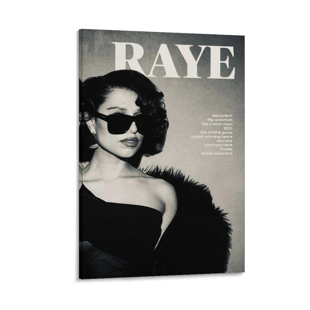 Raye Album Poster Eternal Escapism Luxury Wall Art Picture Painting ...
