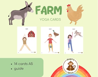 Farm Yoga for kids
