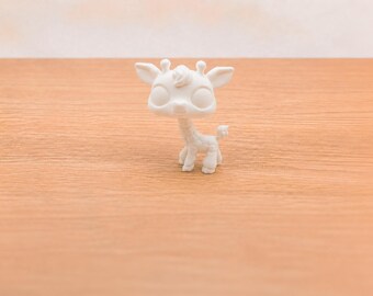 Littlest Pet Shop LPS - Giraffe - Custom Head Bobble