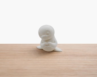 Seal Child Heart Hands 3D Print – Paintable Figurine (PLA)