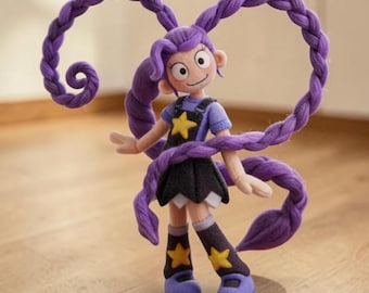 Lily Lovebraids Plush • Poppy Playtime Chapter 4 Fan Art Doll (25cm)