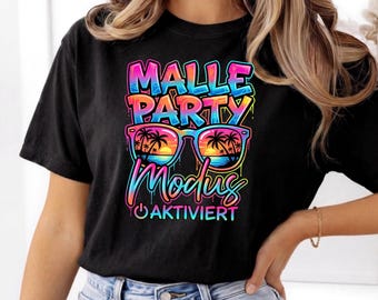 Mallorca Party Shirt for Men and Women | Mallorca Party Mode Activated | Stag/Hen Party, Pub Crawl, Festival T-Shirt, Summer Gift