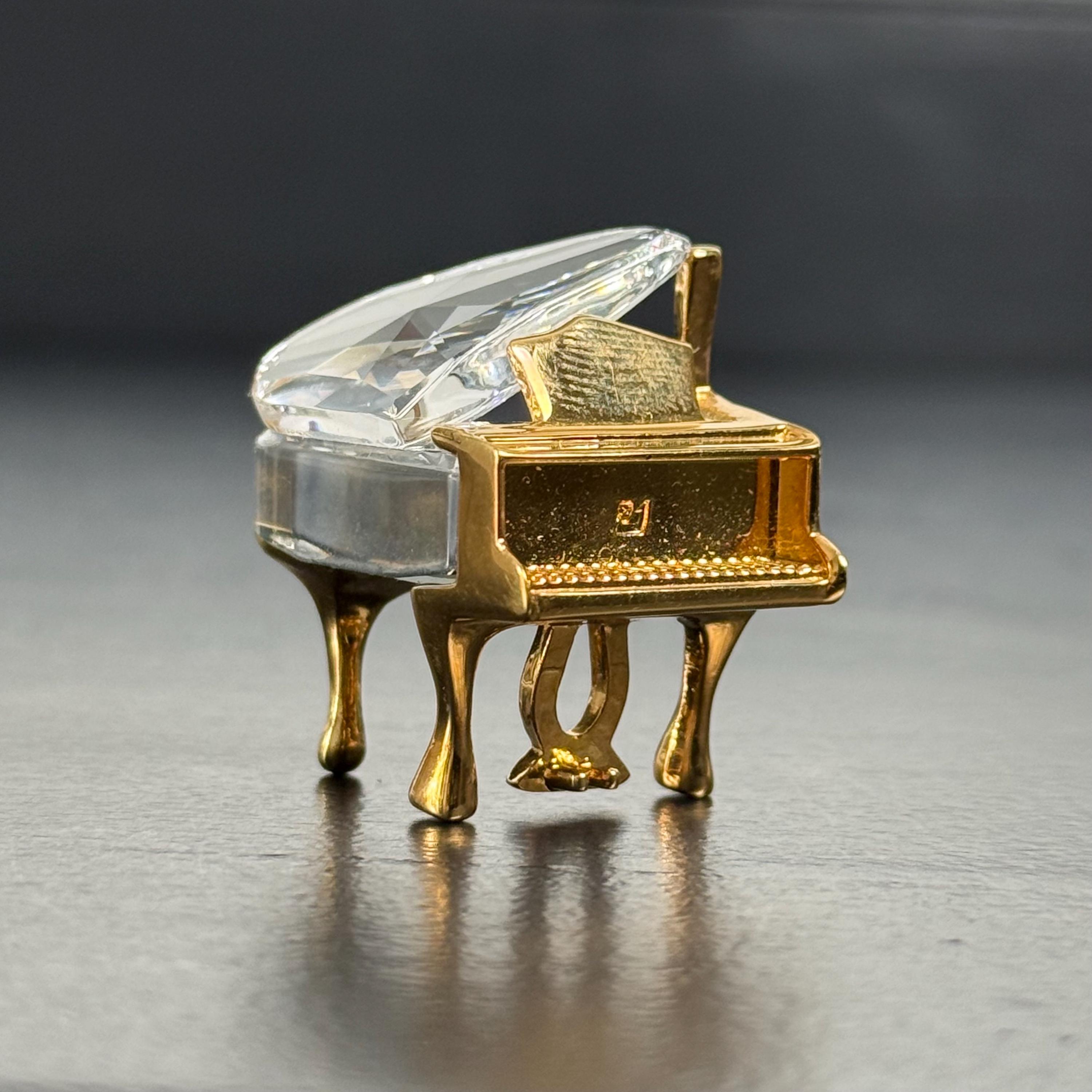 ✨️Swarovski✨️ クリスタル グランドピアノ 置物 ミニチュア