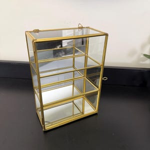 Vintage Glass Shelf - Etsy