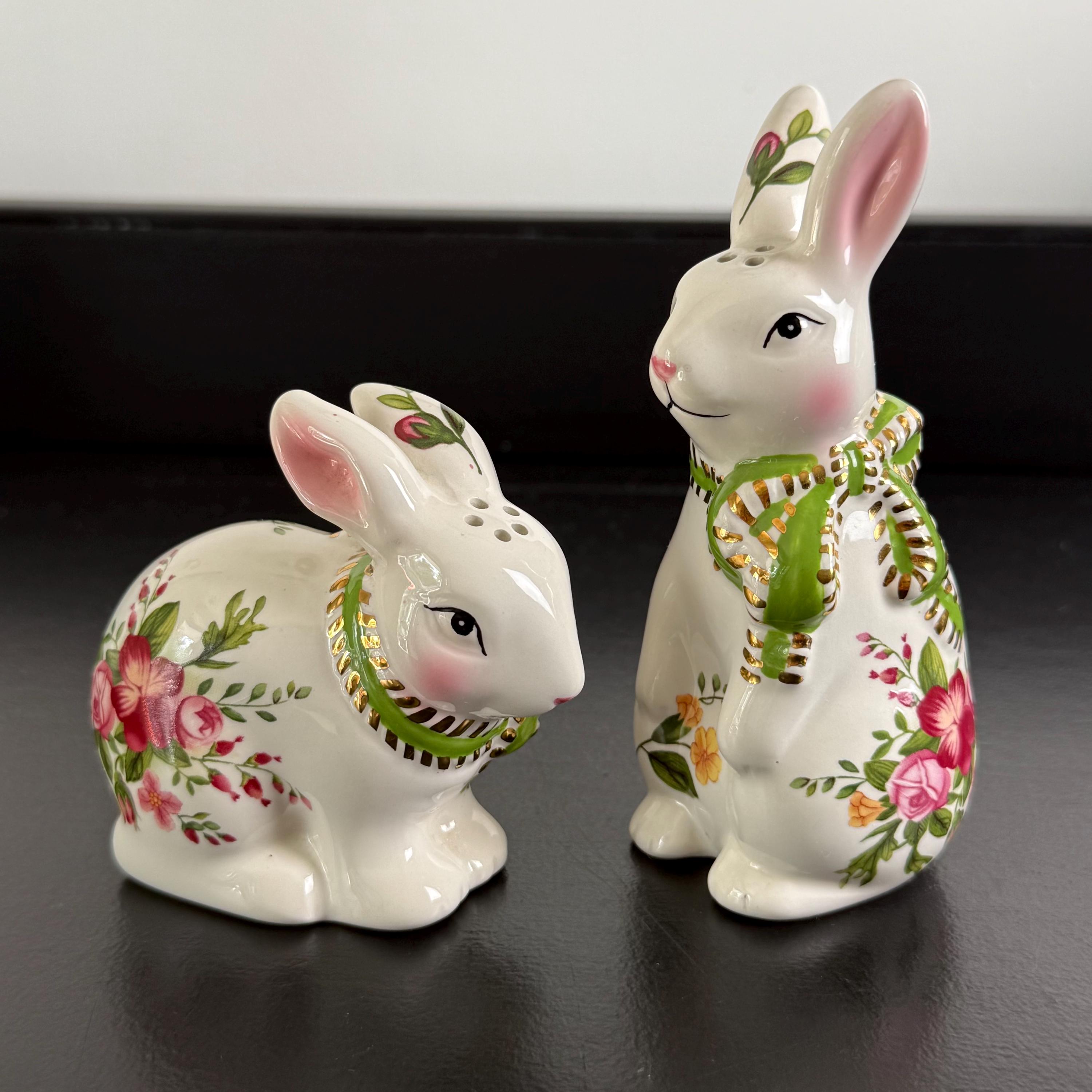 Royal Albert Old Country Roses Bunny - Etsy
