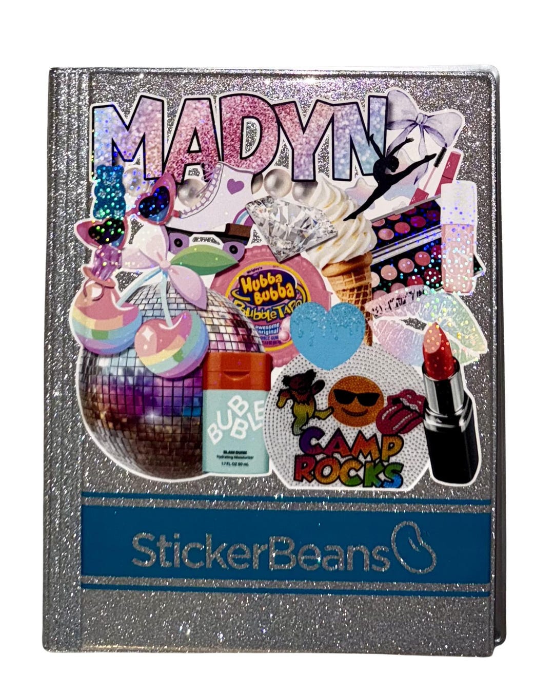 Rarest Sticker Bean Personalized Sticker Beans Book | Custom Collage Cover, Favorite Things ...