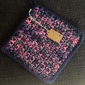 Topflappen ca. 17 x 17 cm - mit Schlaufe zum Aufhängen
