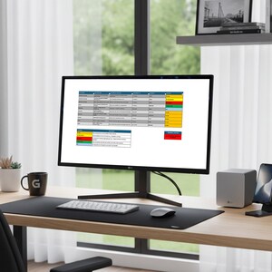 IT Onboarding & Offboarding Excel Template | Asset Management Dashboard | GDPR - ISO 27001 | English + Italian