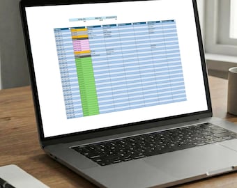 Plantilla de Excel de IPAM Lite | Rastreador de direcciones de red | Gestión de activos de TI | Registro de inventario de SysAdmin | Sin macros