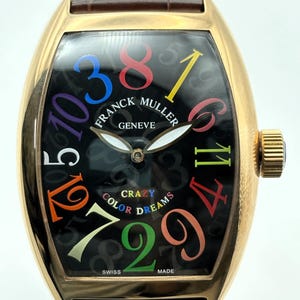 Vintage Franck MulLer Geneve Crazy Color Dream Master Of Complication Automatic Men's Wrist Watch Free Shipping