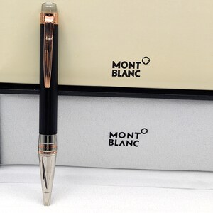 Vintage Montblanc Star Walker Special Limited Edition Ballpoint Pen With Box
