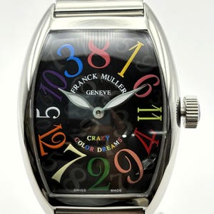 Vintage Franck MulLer Geneve Crazy Color Dream Master Of Complication Automatic Men's Wrist Watch Free Shipping