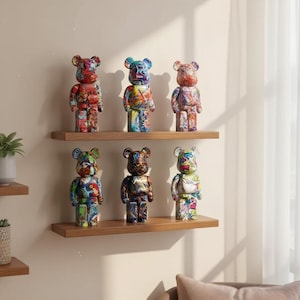 imbue banksy 木製お札 立体作品 kaws Kaws Piggy Bank - Etsy