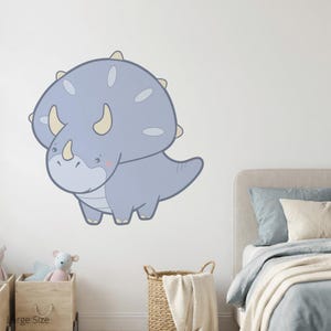Wandsticker Tracy the Triceratops - Die Beschützende