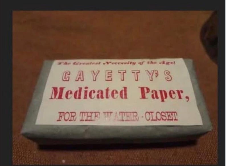Gayetty’s Medicated Paper - Etsy