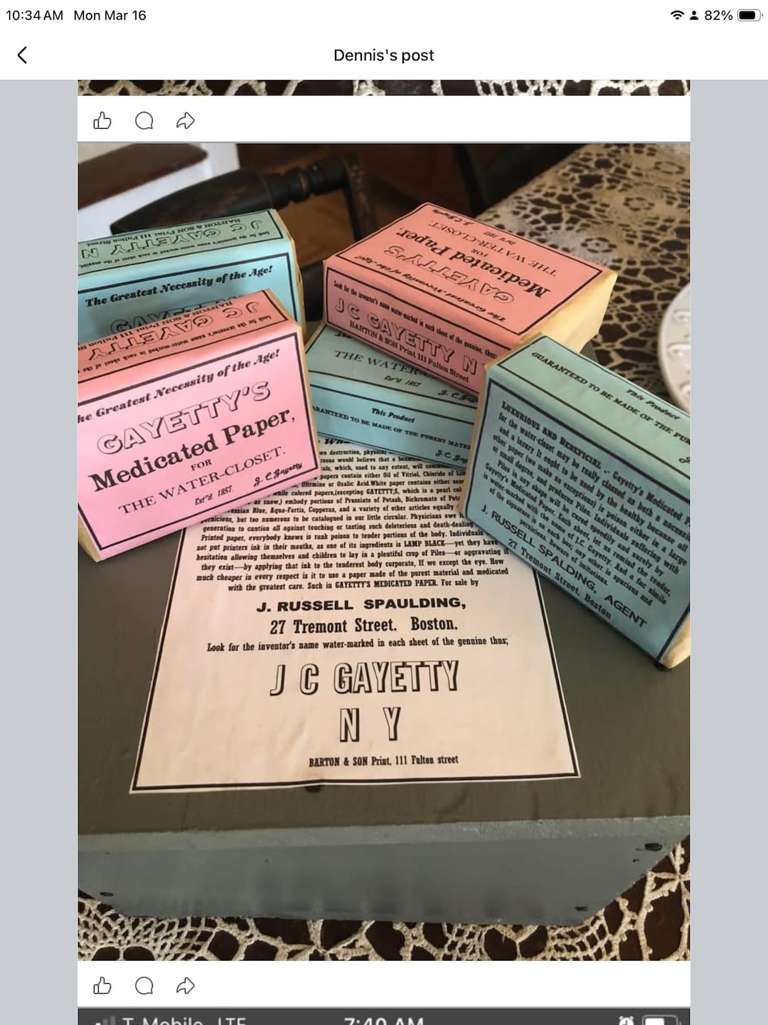 Gayetty’s Medicated Paper - Etsy