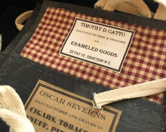 Painted Canvas Tobacco Wallet