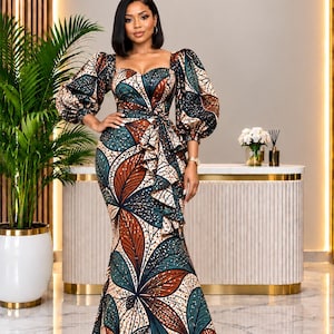 formal ankara dresses Dress upsell:becca