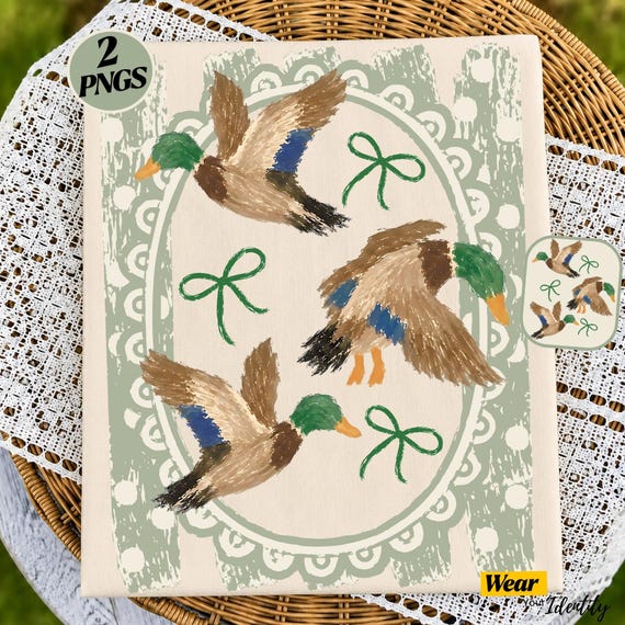 Vintage Retro Mallard Duck Hunting PNG,  Oval Frame 90s Flying Duck Design, Waterfowl Hunter Shirt, hunting season ducks ( digital Download)