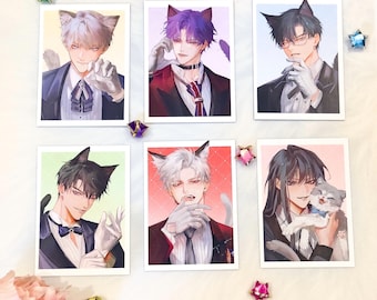 Cartolina fotografica della serie Love and Deepspace Kitty Butler