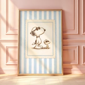SNOOPY ヴィンテージ タペストリー 壁掛け Vintage Snoopy Posters - Etsy