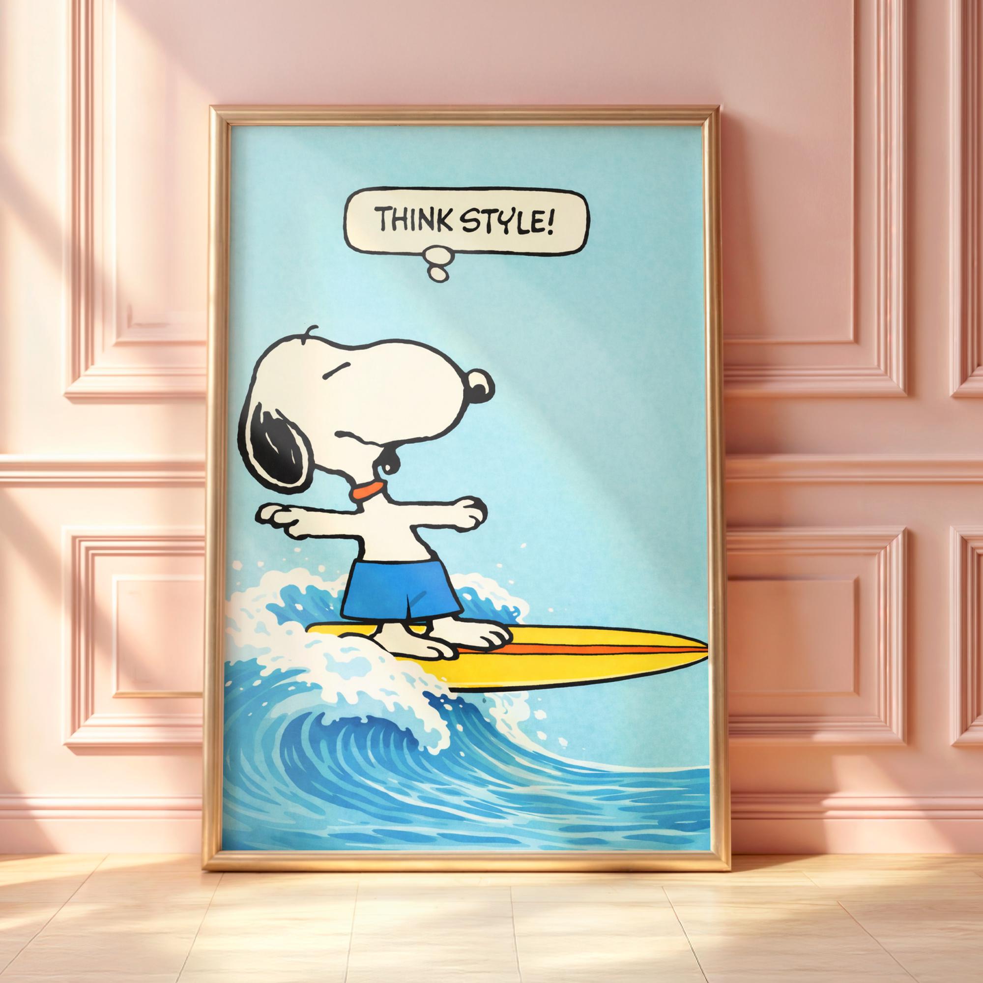 Snoopy Surf - Etsy