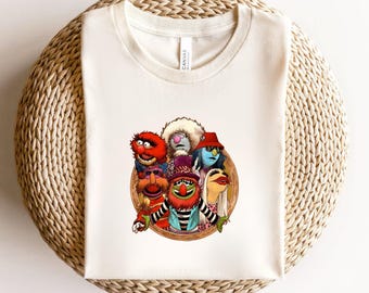 The Muppet Show, Kermit the Frog, Miss Piggy, Fozzie Bear, The Great Gonzo, Rowlf the Dog, Retro Rock Band, Puppet Musician, Funk Concert